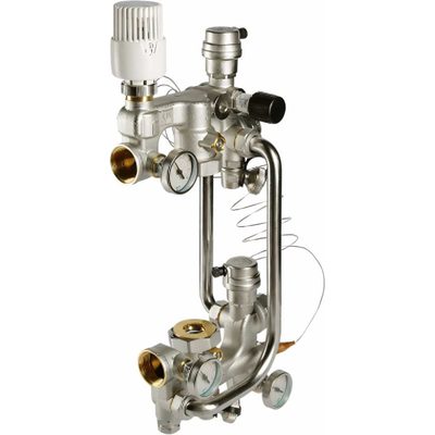 Насосно-смесительный узел с термоголовкой (без насоса) Valtec VT.COMBI.0.180