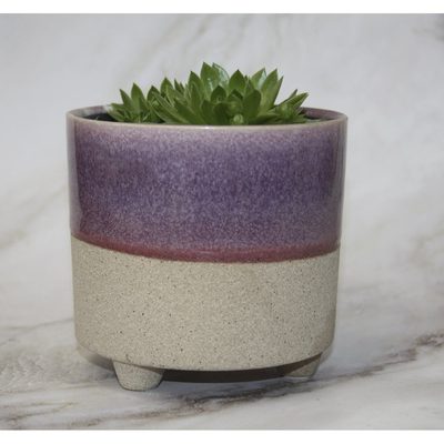 Кашпо Scheurich Kübel Piaff sandy purple керамика, диаметр 14 см, высота 135 мм, песочно-фиолетовое 063326