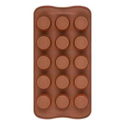 Силиконовая форма для конфет S-Chief 21x105x2 см вдохновение - 15 ячеек 553596
