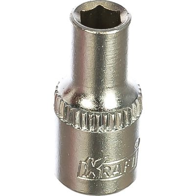 Головка торцевая 6 граней (4 мм; 1/4 Dr) KRAFT KT 700662