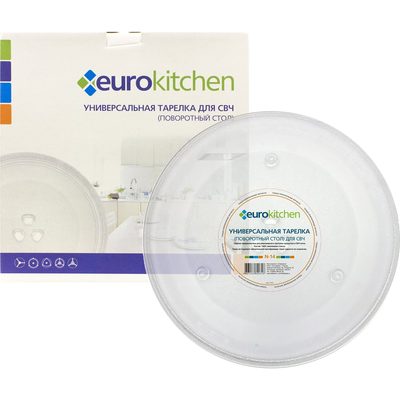 Универсальный поворотный стол-тарелка для СВЧ Eurokitchen 1 шт N-14