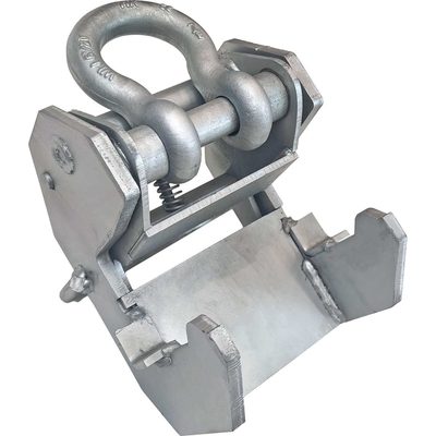 Захват монтажный оцинкованный (широкий) г/п 3000 кг TeaM ЗМШОЦ1
