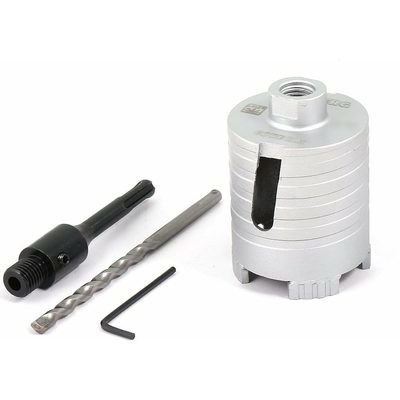 Коронка алмазная по бетону Hilberg 80 мм Laser HM203