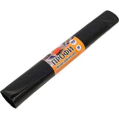 Мешки для мусора ПРОФИ в рулоне (10 шт; 180 л; 65 мкм; 90х120 см) Концепция Быта 02074