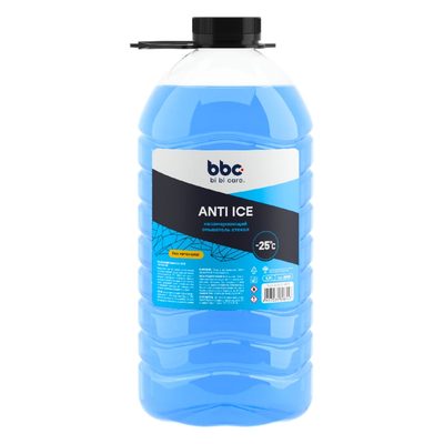 Жидкость стеклоомывающая зимняя BiBiCare -25, 3,9 л 4035