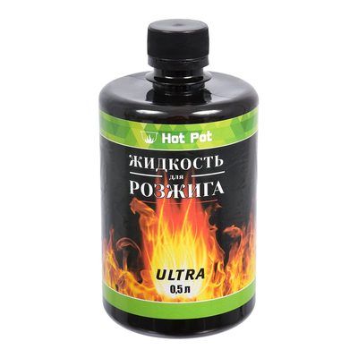 Жидкость для розжига Hot Pot 0.5 л, углеводородная ULTRA 61380