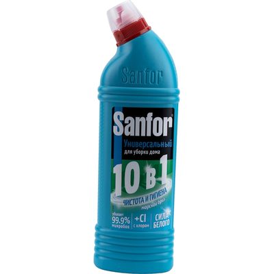 Чистящее средство 750 г Universal Морской бриз гель SANFOR 1543 601974