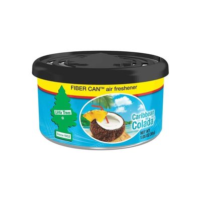 Ароматизатор в баночке Car-Freshner Fiber Can Caribbean Colada Карибский коктейль UFC-17824-24