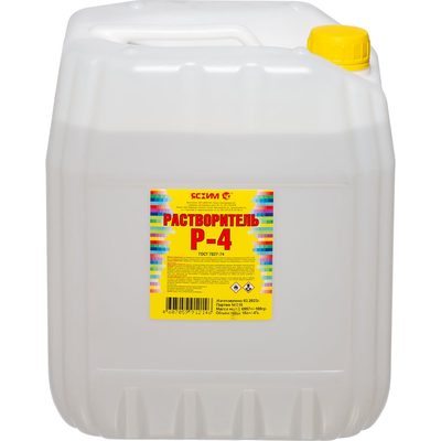 Растворитель ЯСХИМ Евро Р-4 10 л 4607059912146