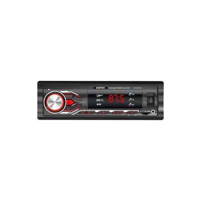 Автомагнитола Centek 4х50 Вт, 7 цветов подсветки, USB, AUX, microSD, МР3 CT-8115