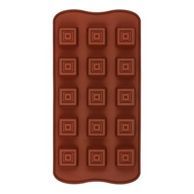 Силиконовая форма для конфет S-Chief 21x10x18 см кубики - 15 ячеек 553594