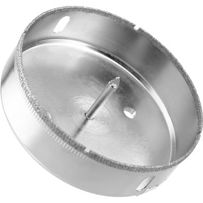 Коронка с центрирующим сверлом по стеклу и керамике (100Х55 мм) Vertextools 336-100-55