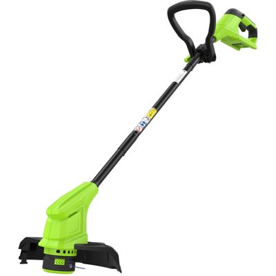 Аккумуляторный триммер GreenWorks 24V, 25 см, с 1хАКБ 2Ач и ЗУ 2107207SA