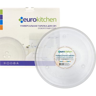 Универсальный поворотный стол-тарелка для СВЧ Eurokitchen 1 шт N-18