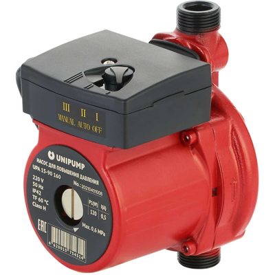Циркуляционный насос для повышения давления UNIPUMP UPА 15-90 160 44898