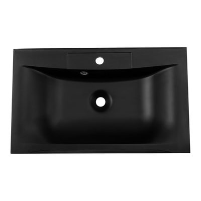 Раковина из искуственного мрамора Art&amp;Max AM-LAV-750-MR-FP-Nero