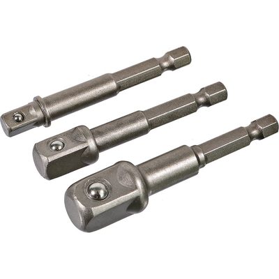 Наборы адаптеров 1/4"х65 мм, 3/8"х65 мм, 1/2"х72 мм Sturm 1041-04-S3AD