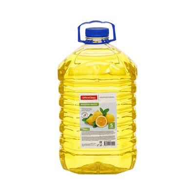 Жидкое мыло OfficeClean Professional Лимон ПЭТ, 5 л 247029/П
