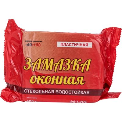 Замазка оконная пластичная ЛЕТО 400 г 9948
