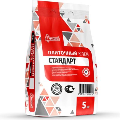 Плиточный клей Старатели Стандарт 5 кг 3277/164