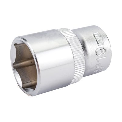 Головка торцевая короткая (19 мм; CrV; 1/2DR) YATO YT-1212