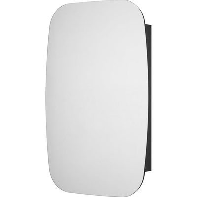 Зеркальный шкаф AQUATON Сохо 60 графит, левый 1A258302AJA0L